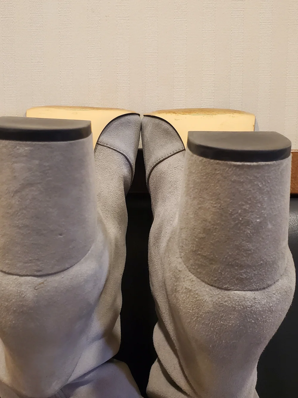Stuart Weitzman suede over